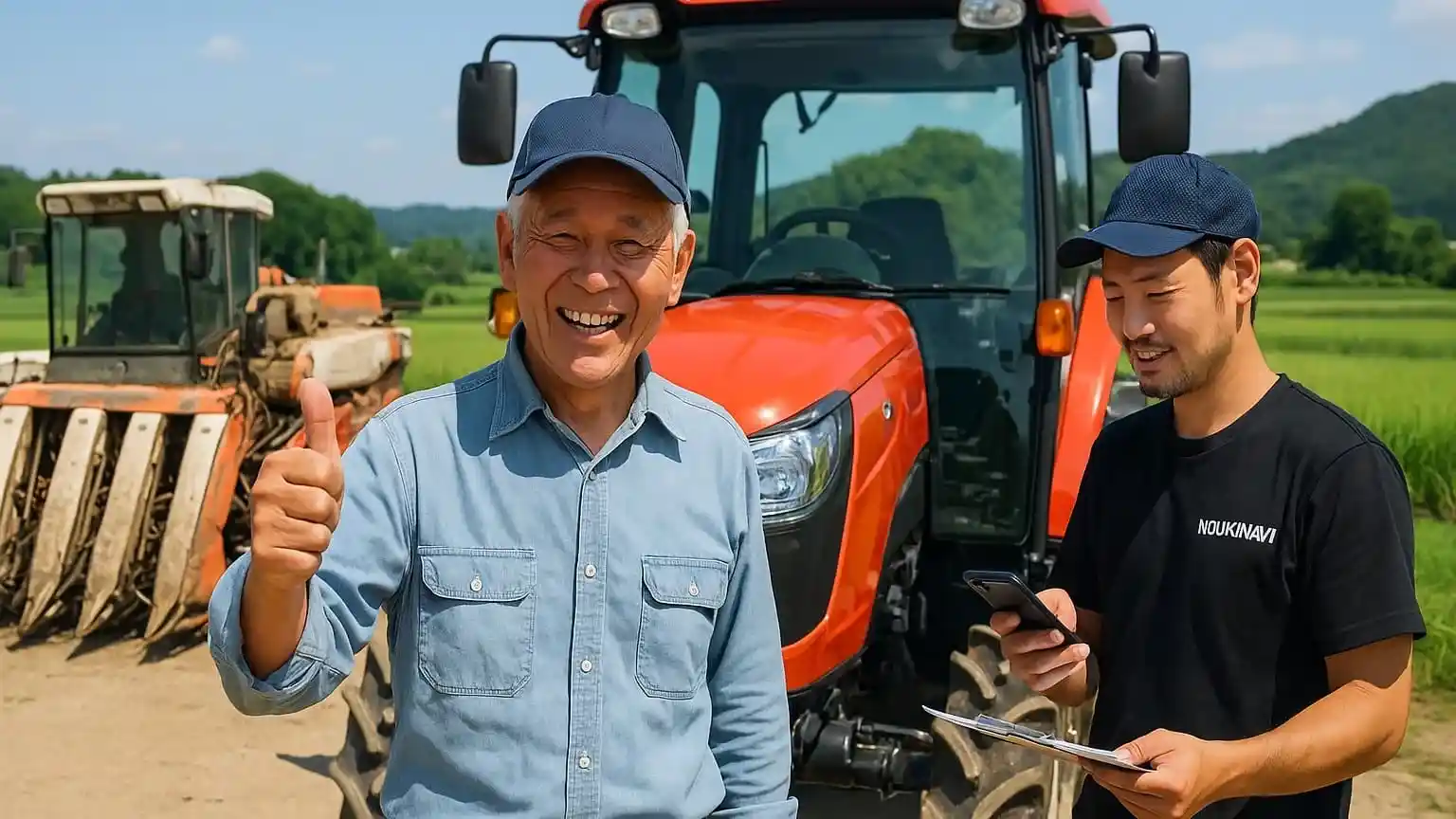 農機具買取はお任せください。高く、早く、確実に。