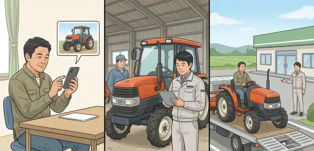 農機具買取業者選びのポイントイメージ