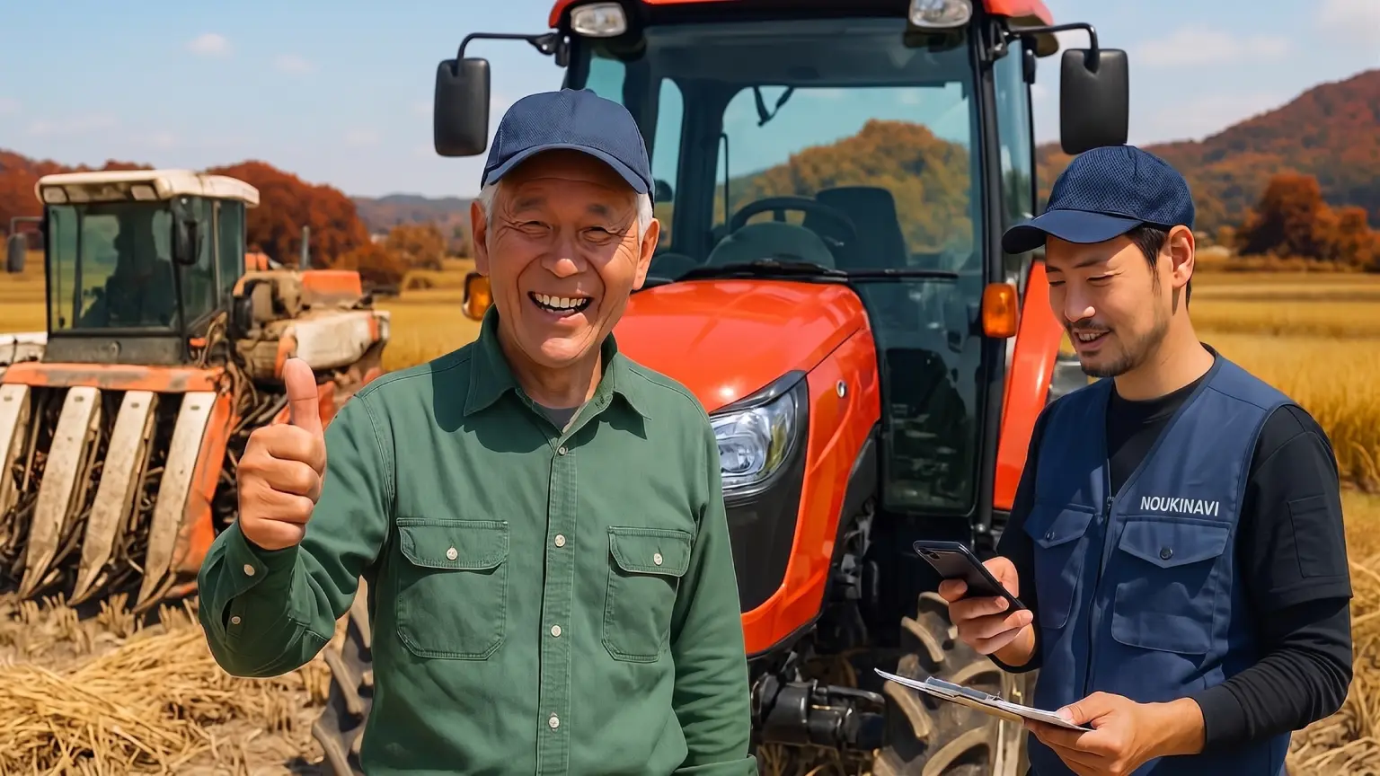 農機具の査定買取はお任せください。高く、早く、確実に。